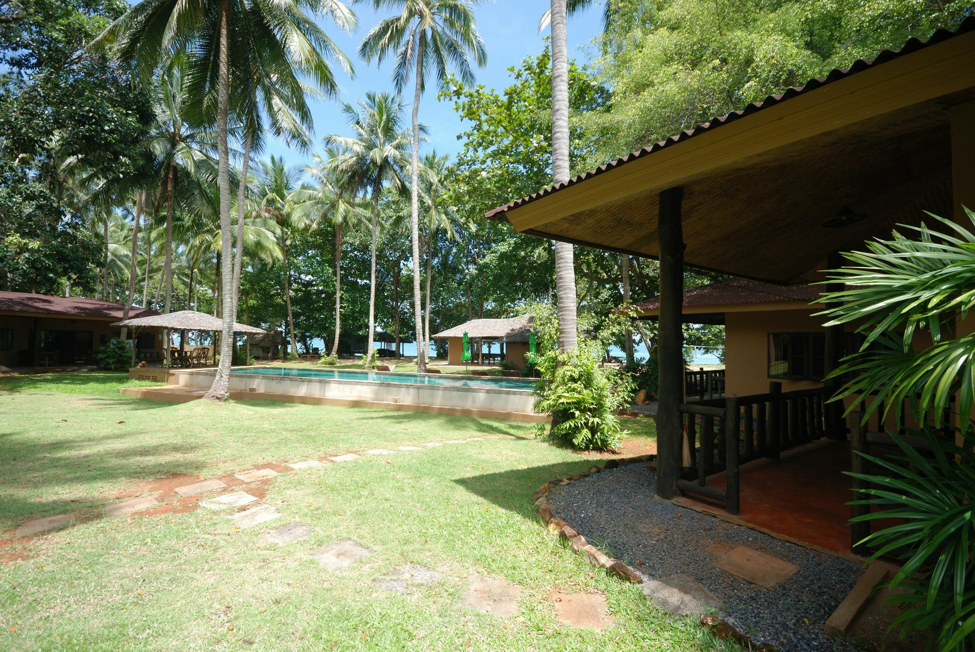 Melina Beach Front Bungalows Tha Lane Bay Dış mekan fotoğraf